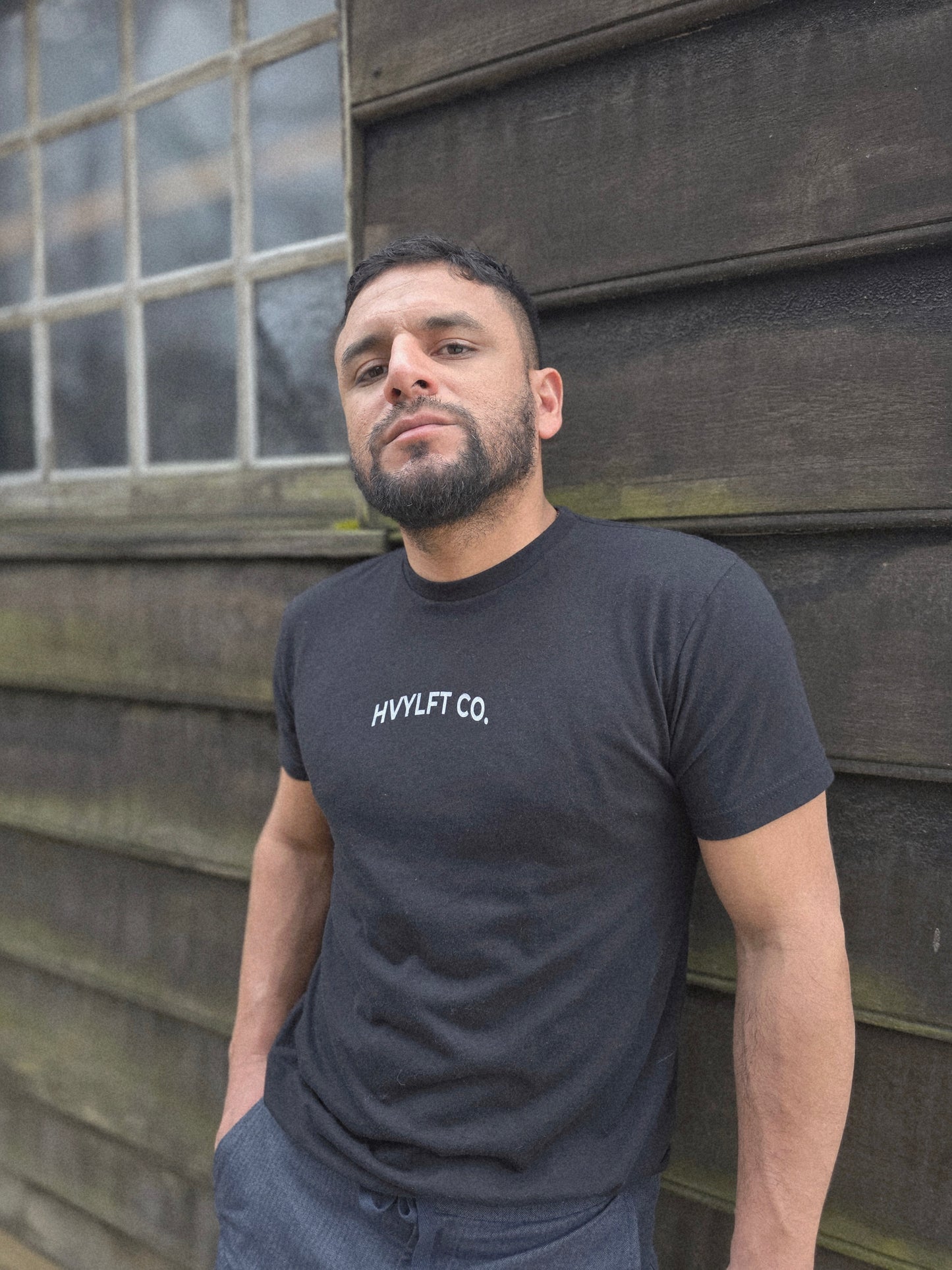 HVY/LFT | ALL DAY BLACK SHIRT