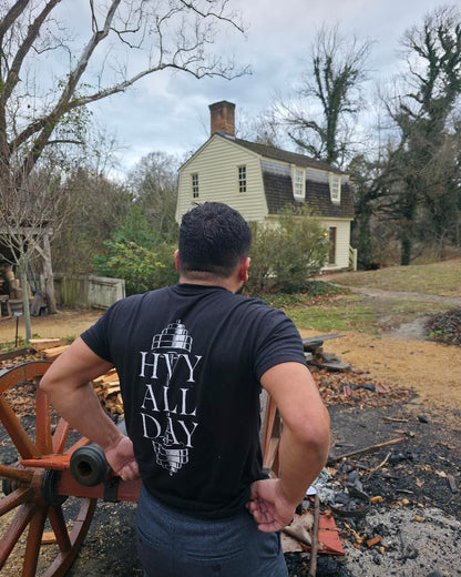 HVY/LFT | ALL DAY BLACK SHIRT