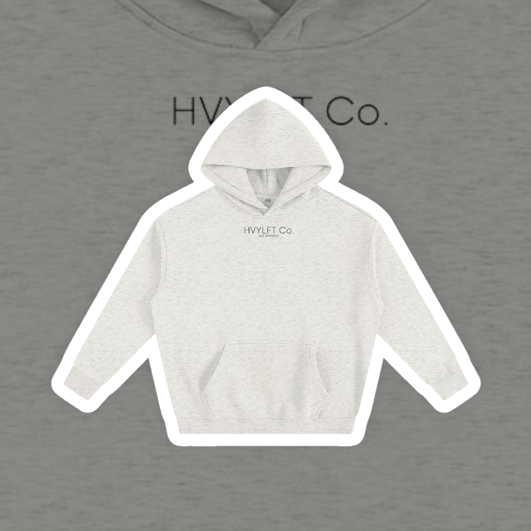 HVYLFT Co. Oversized Hoodie – “One More Rep”