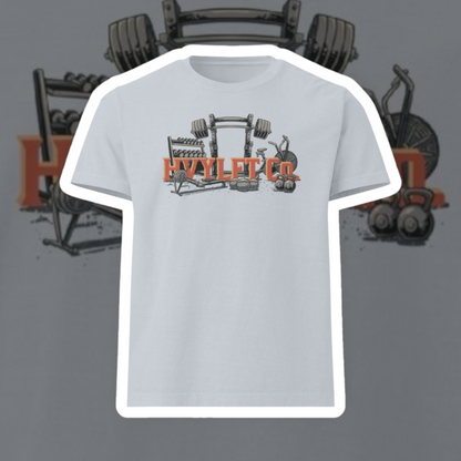 HVY/LFT PREMIUM OVERSIZED TEE | LIGHT WASH DENIM