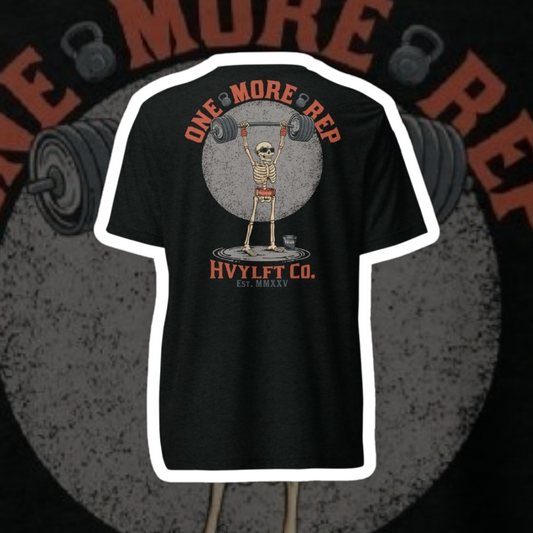 HVY/LFT | One More Rep — Tri-Blend Premium Tee